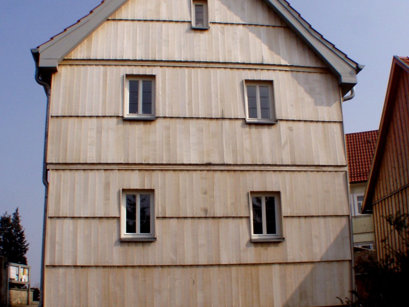 Beispiel Wettbrett Verschalung